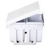 Cefito 2x15L Pull Out Bin - White