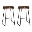 Artiss 2x Bar Stools Tractor Seat 65cm