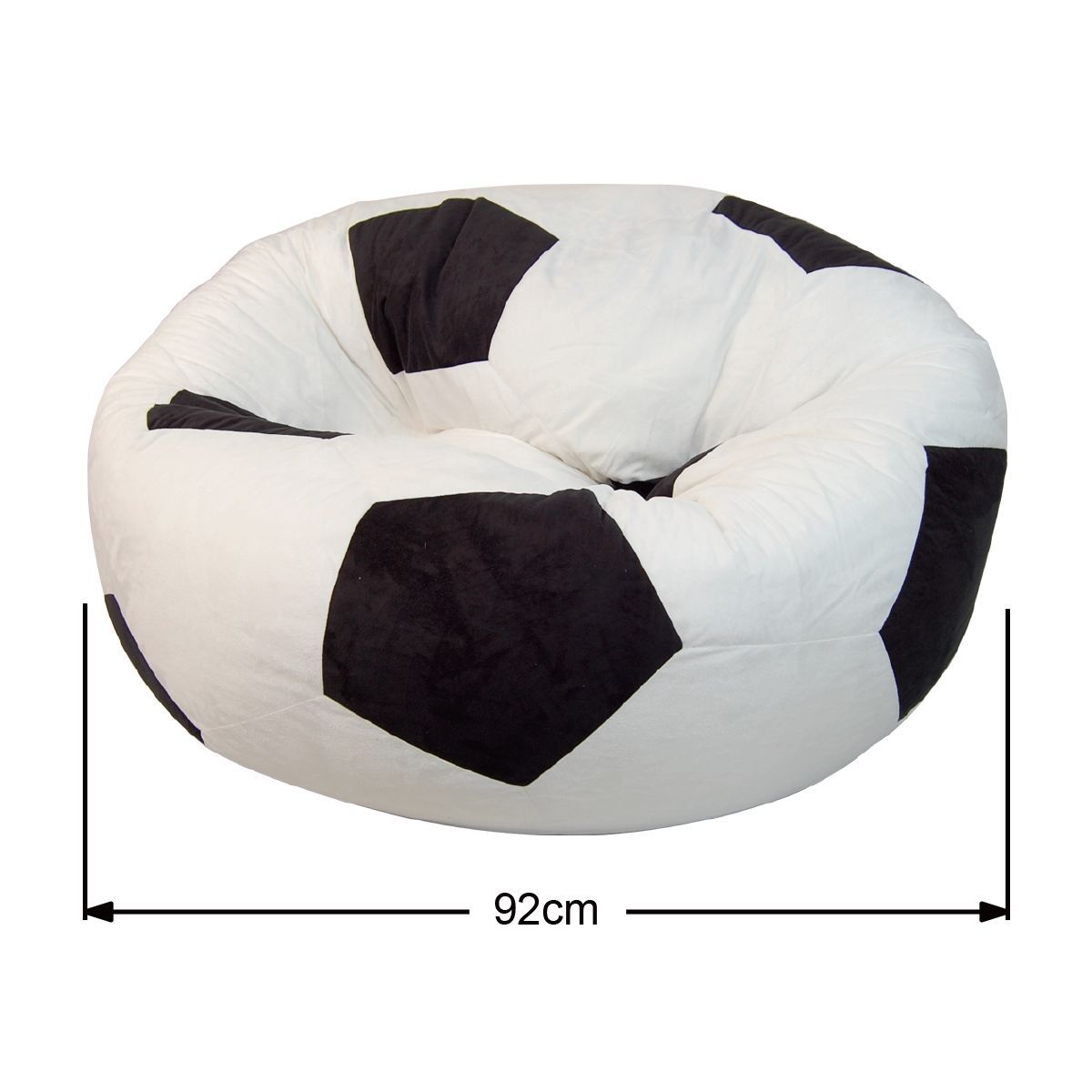 Micro Suede Soccer Ball Bean Bag Crazy Sales