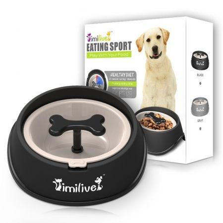 Anti Choke Pet Slow Eating Drink Bowls Large Anti Choke Pet Slow Eating Drink Bowls Large
