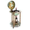 Deluxe Handcrafted Globe Bar Cabinet Wine Rack Drinks Trolley