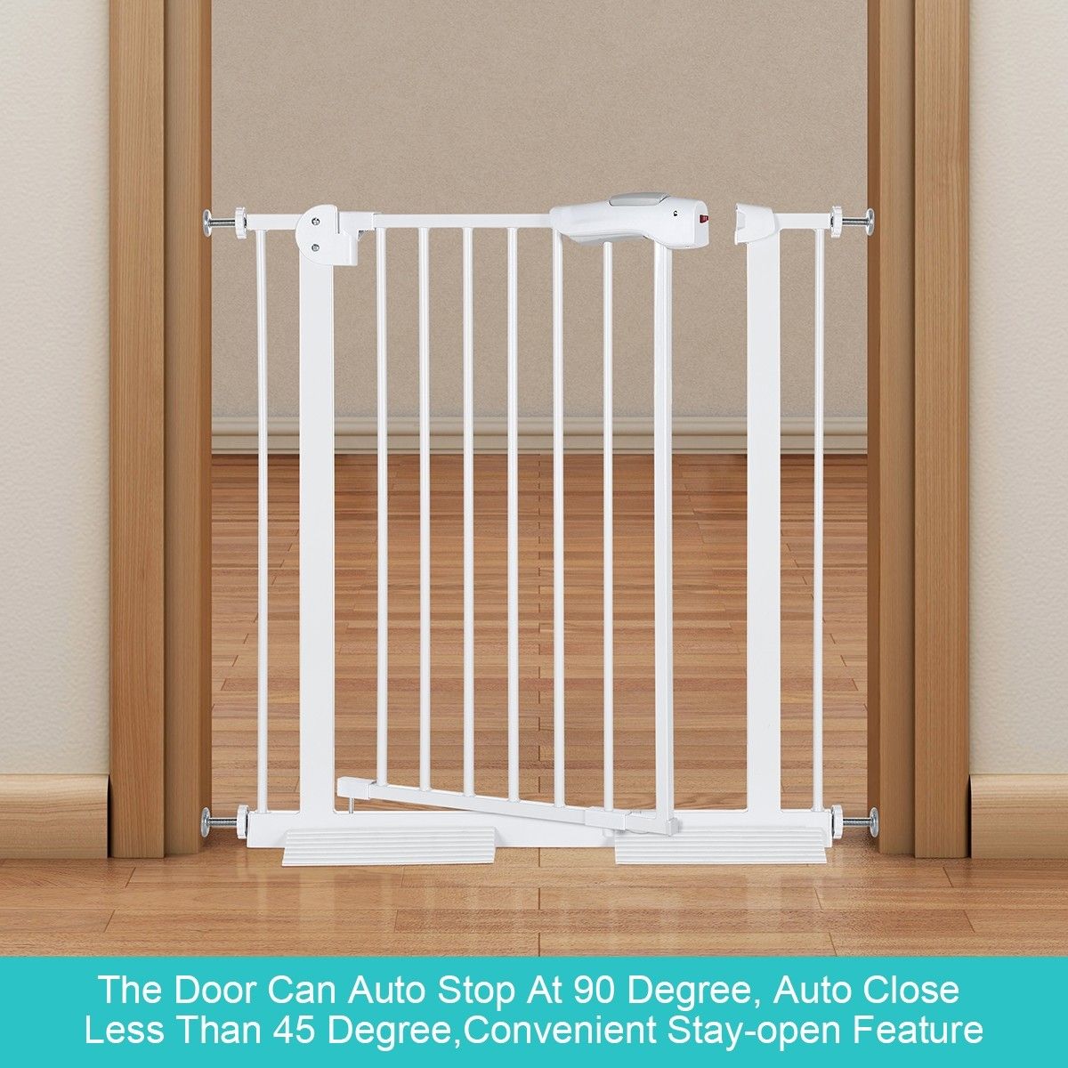Child Pet Safety Gates Adjustable Baby Gate with 77CM Height 7585CM