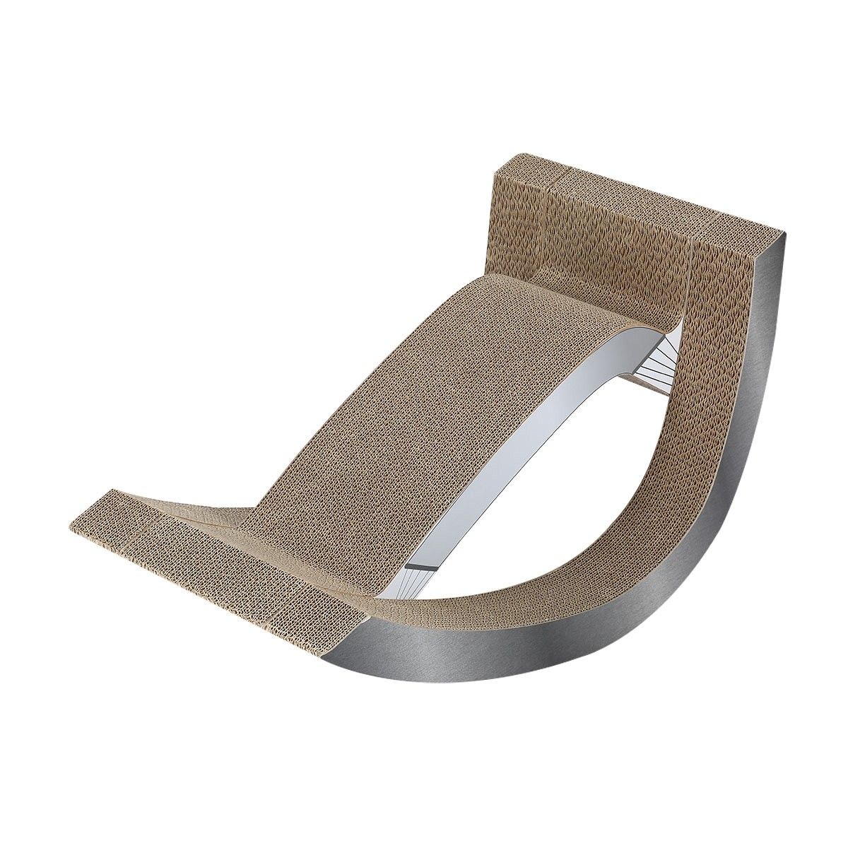 cat scratch post with hammock