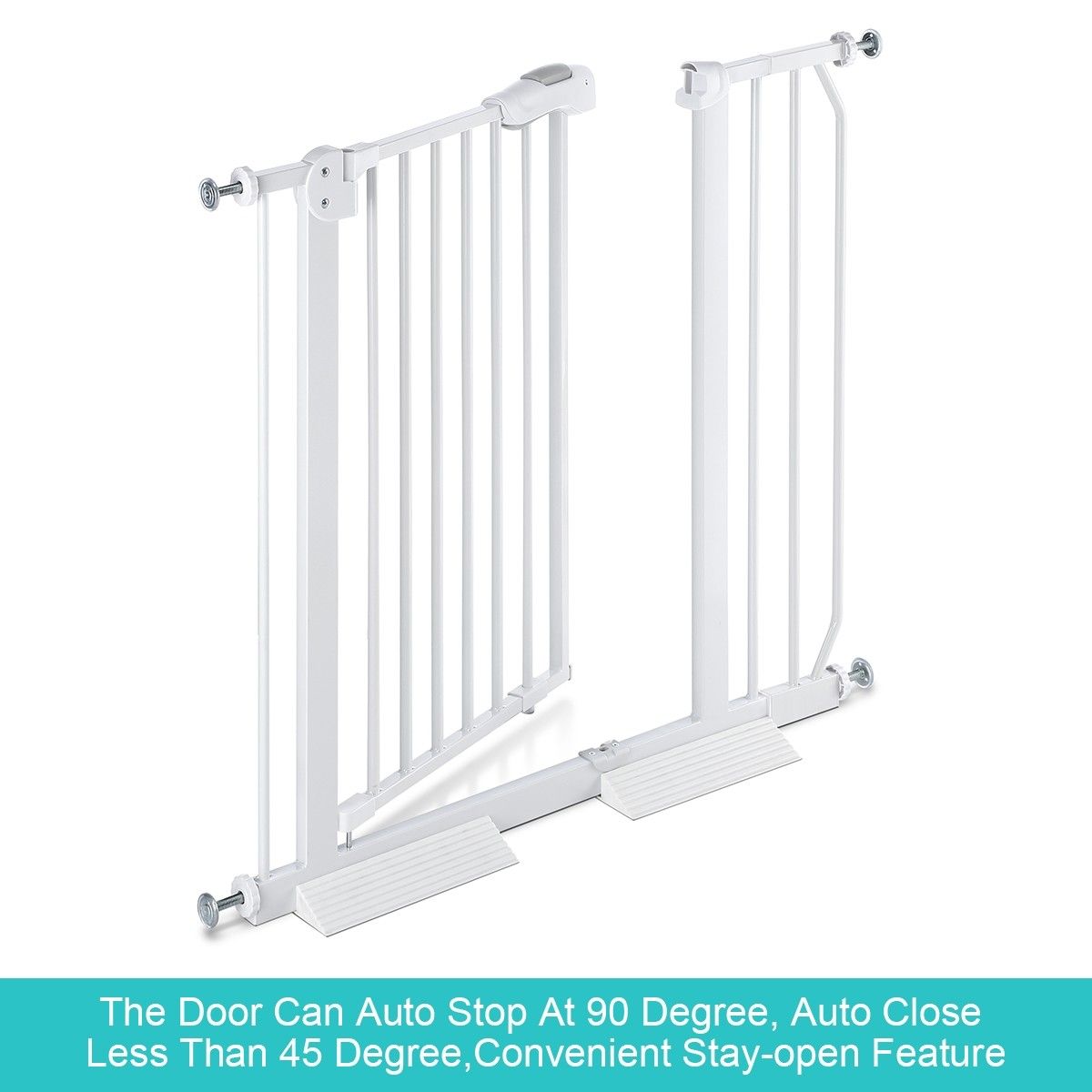 Child Pet Safety Gates Adjustable Baby Gate with A 10CM Extension