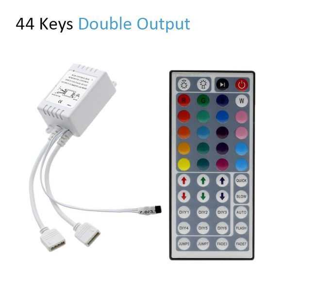 rgb control box ir remote control input voltage dc12v