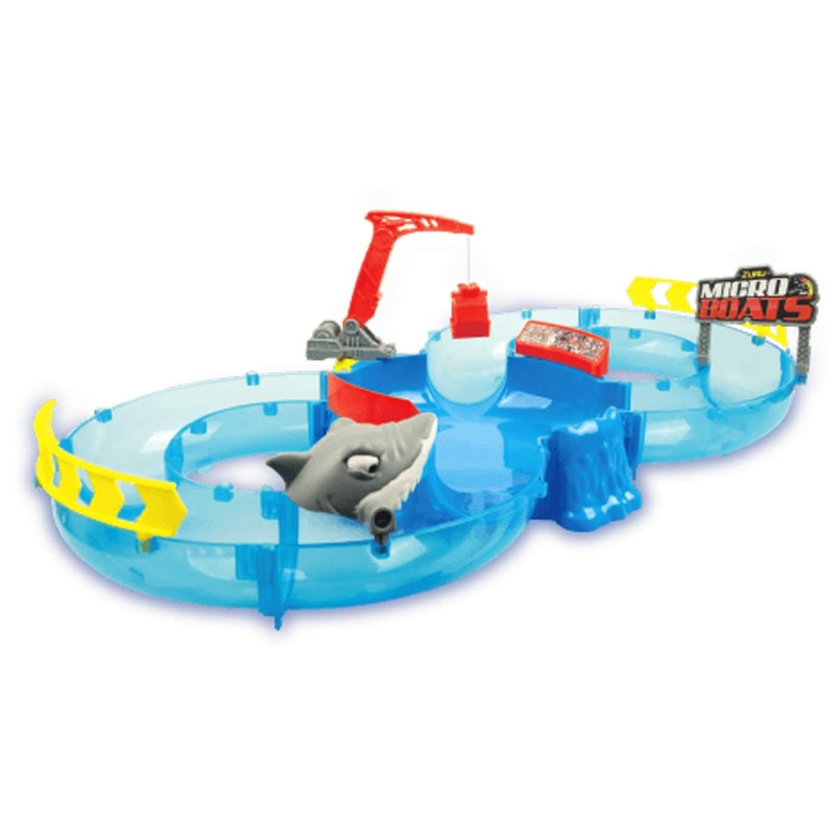 zuru micro boats racing track playset