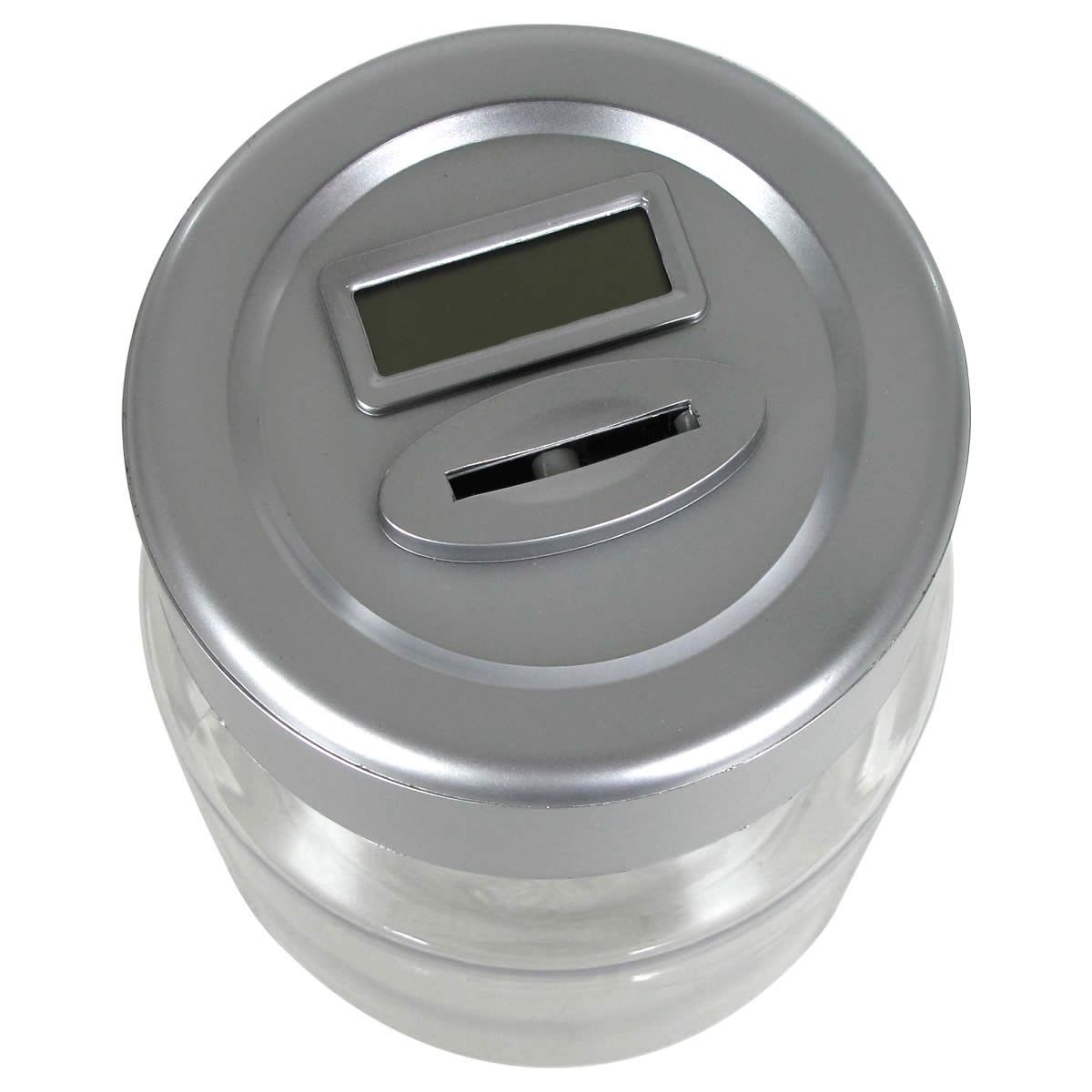 Digital Coin Counting Money Jar with LCD Display Crazy Sales