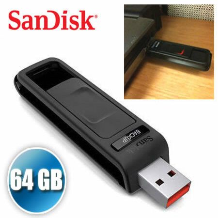 SanDisk 64GB Cruzer Ultra Backup USB Flash Drive Ultra 64G  64 GB Black  Pen Drive  Portable USB Hi Speed