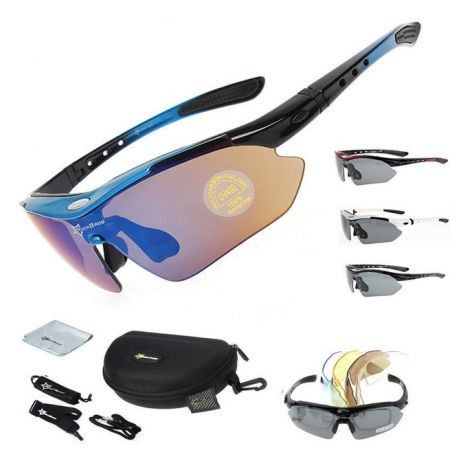 RockBros Polarized Cycling Sunglasses Eyewear Driving Glasses Bike Goggles UV400