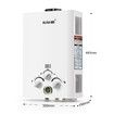 MAXKON 520L/Hr Portable Outdoor Gas LPG Instant Shower Water Heater - White