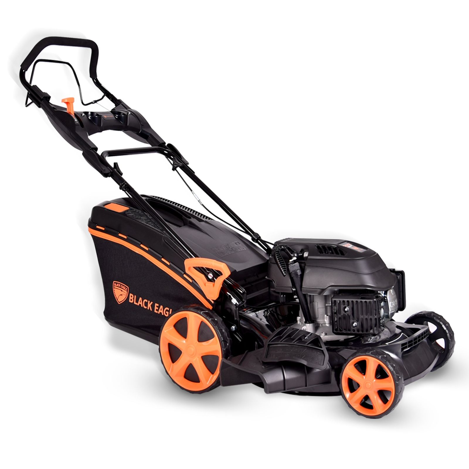 NEW Black Eagle Lawn Mower Self Propelled 18" 160cc 4 Stroke Petrol Lawnmower