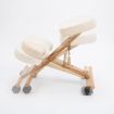 Ergonomic Adjustable Kneeling Chair WHITE