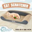 Cat Scratching Post Toy Bed Kitten Scratcher Couch Scratchboard Lounger Pet Furniture Sofa Shape Corrugated Cardboard