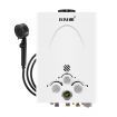 MAXKON 6 in 1 520L/Hr Portable Outdoor Gas Instant Shower Water Heater - White