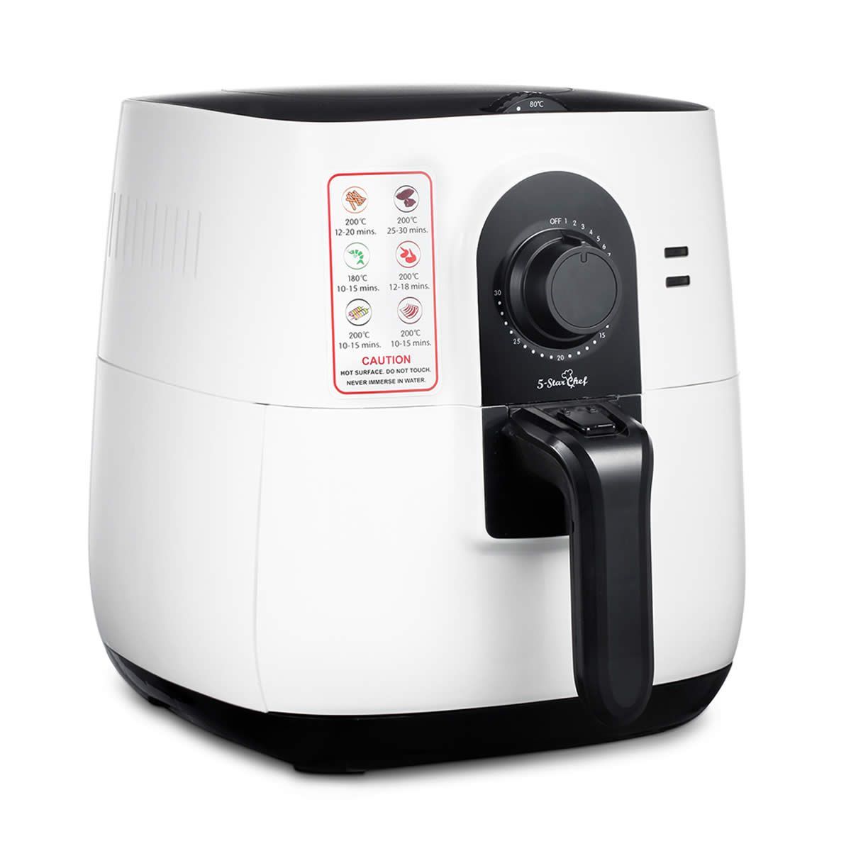 3L 1500W Air Fryer White Crazy Sales