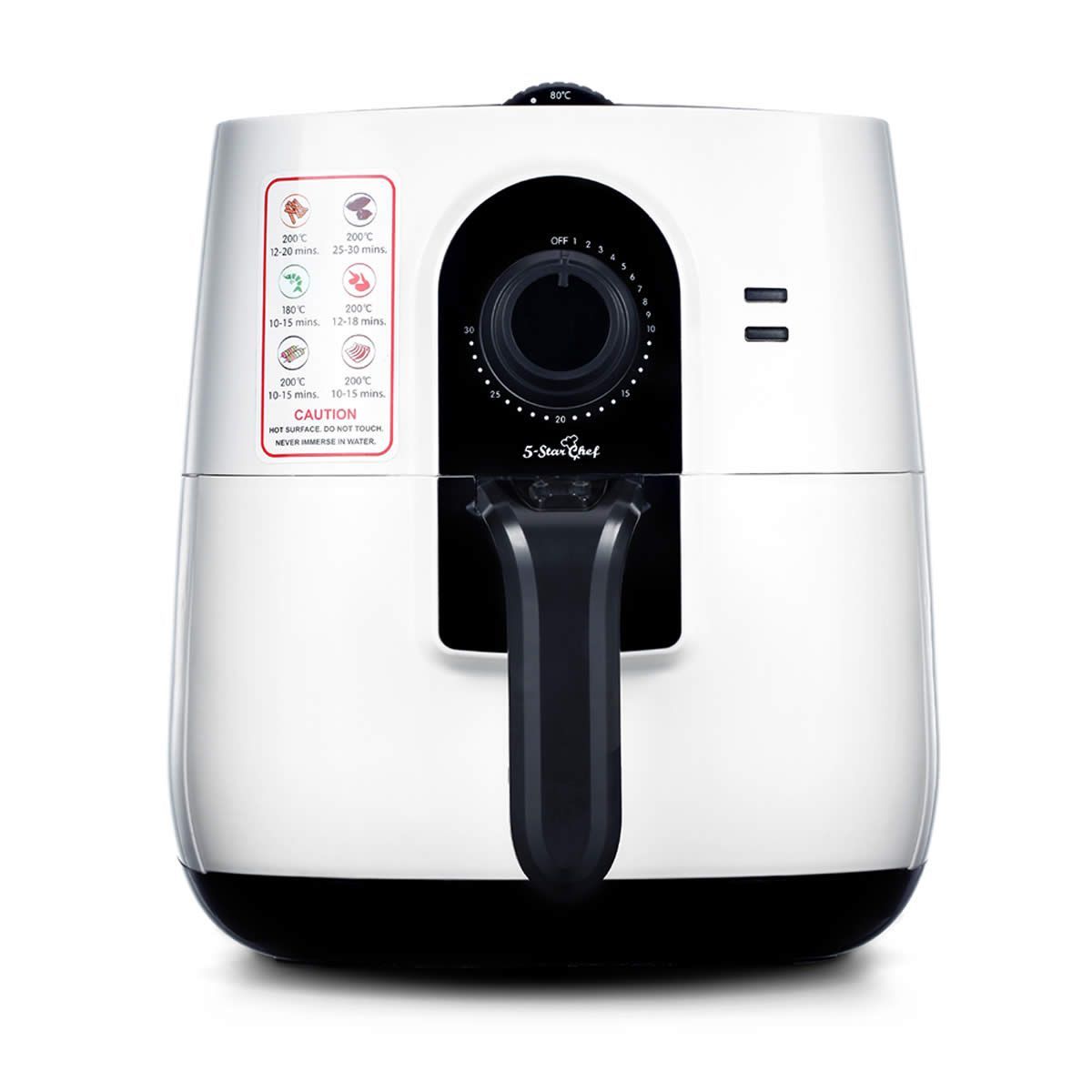 3L 1500W Air Fryer - White | Crazy Sales