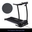 Genki Treadmill Folding Fitness Exercise Machine Gym Equipment w/340mm Belt