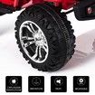 Electric Ride on Jeep Remote Control Off Road Kids Car w/Built-in Songs - Red