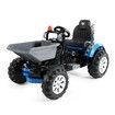 Kids Tractor 12V Electric Ride on Digger Car Black & Blue