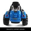 Kids Tractor 12V Electric Ride on Digger Car Black & Blue