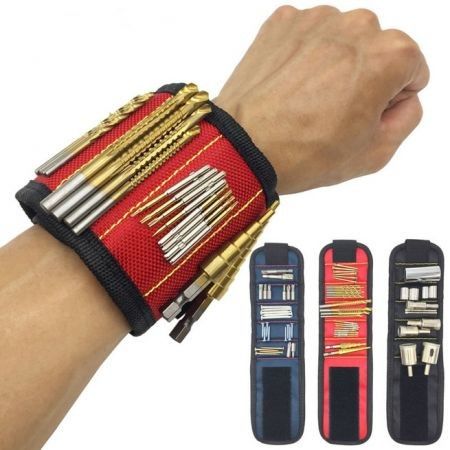 magnetic screw wristband
