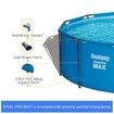 Bestway 3.66M Above Ground Steel Frame Swimming Pool w/Filter Pump