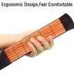 Pocket Acoustic Guitar Practice Tool 6 String Fingerboard 6 Fret Chord Trainer