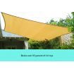 Wallaroo Square Shade Sail 2.5 x 2.5m - Sand