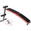 Incline Sit Up Bench with Resistance Bands