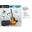 Karrera Acoustic Cutaway 40in Guitar - Sunburst