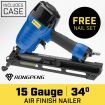 Finishing Nailer 34 Degree Air Nail Gun