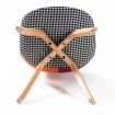 2X Retro Dining Cafe Chair Padded Seat MULTI COLOUR