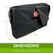 Massage Table Bed Portable Carry Bag 70cm BLACK