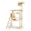 Cat Tree Multi Level Scratcher MAPLE 140cm BEIGE