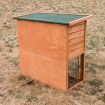 Double Storey Flat Roof Pet Hutch Coop House LA VITA