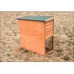 Double Storey Flat Roof Pet Hutch Coop House LA VITA