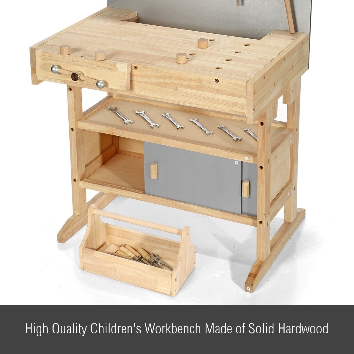 argos wooden tool bench