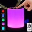 Wireless Bluetooth Speaker Stereo Sound Colorful Touch LED Light Lamp Music Player