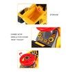 Kids Ride on Digger Electric Excavator Bulldozer Loader Car w/Safety Helmet