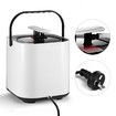 2-Person Pop-Up Sauna Tent Remote-Controlled Portable Home Body Steamer w/ Hat