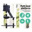 i.Pet Cat Tree 260cm Trees Scratching Post Scratcher Tower Condo House Furniture Wood Blue