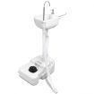 Weisshorn Camping Basin Portable Hand Wash Sink Stand 19L Capacity