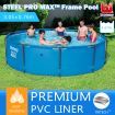 Bestway 3.05M Above Ground Metal Frame Swimming Pool 