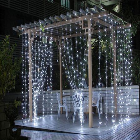 3M x 3M 300 LED Christmas Decorative String Fairy Curtain Party Lights