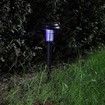 Solar UV LED Light Lamp Bug Zapper Pest Insect Mosquito Killer For Garden Lawn