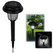 Solar UV LED Light Lamp Bug Zapper Pest Insect Mosquito Killer For Garden Lawn