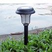 Solar UV LED Light Lamp Bug Zapper Pest Insect Mosquito Killer For Garden Lawn