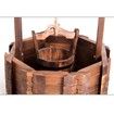 Outdoor Garden Wishing Well Planter Flower Bucket Patio Lawn Wooden Decor Rustic