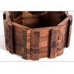 Outdoor Garden Wishing Well Planter Flower Bucket Patio Lawn Wooden Decor Rustic