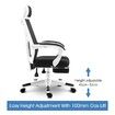 Executive High Back Office Computer Mesh Work Chair w/Retractable Footrest